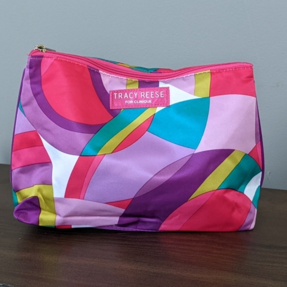 Tracy Reese for Clinique makeup cosmetic bag (New)